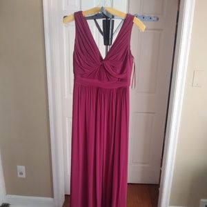 ⭐️ J. Crew Burgundy Formal Dress